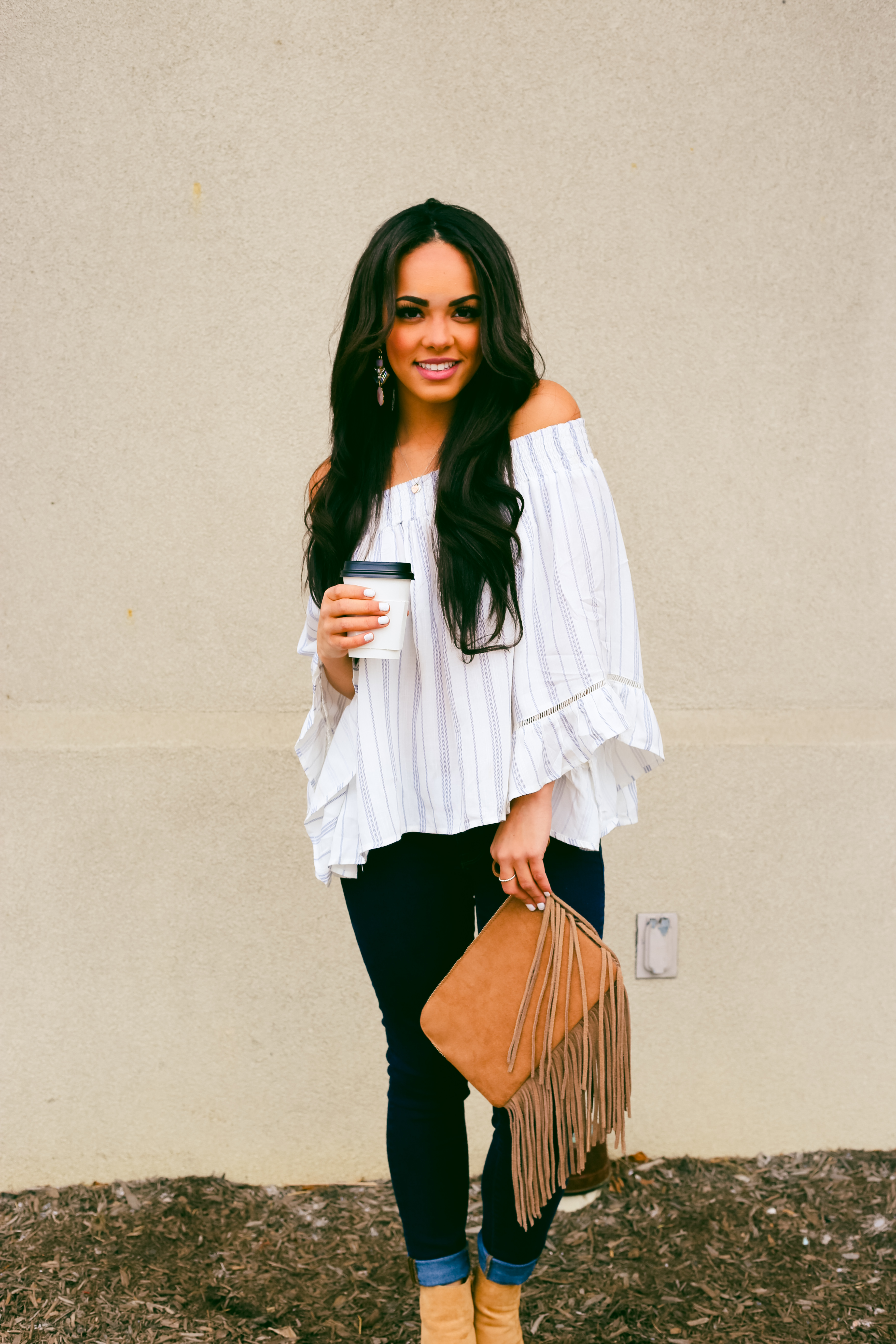 off the shoulder top